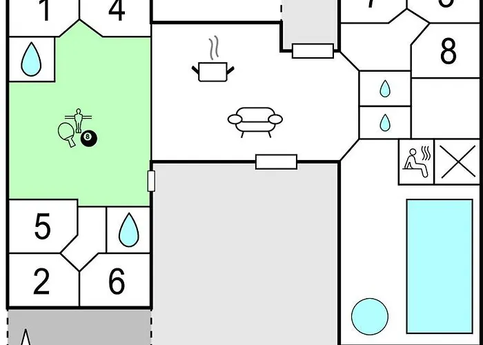 8 Bedroom Lovely In Blåvand